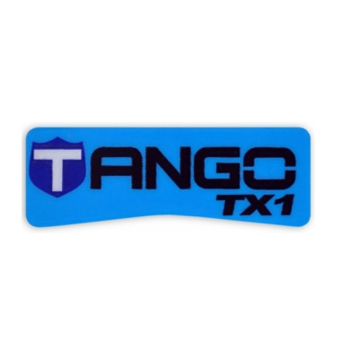 Bla namnskylt till Tango TX1