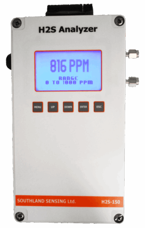 H2S-150 Väggmonterad H2S analysator